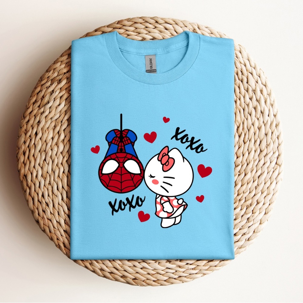 Hk Spider-Man Kiss T-Shirt